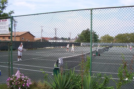 group of tennis players